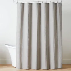 Crinkle Stripe Woven Shower Curtain - Hearth & Hand™ With Magnolia 8 Crinkle Stripe Woven Shower Curtain - Hearth & Hand™ With Magnolia -Home Furnishings Shop GUEST 12eccc21 15b6 4f53 9374 db40d0d2b19d