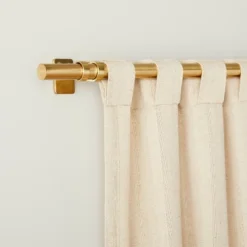 Fleck Stripe Leno Weave Curtain Panel Natural - Hearth & Hand™ With Magnolia -Home Furnishings Shop GUEST 1f5ec473 c412 41e9 9654 b9d01af55308