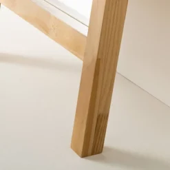 71" Standing Wood Framed Mirror Natural - Hearth & Hand™ With Magnolia 8 71" Standing Wood Framed Mirror Natural - Hearth & Hand™ With Magnolia -Home Furnishings Shop GUEST 35db195e 7987 4933 82c1 b2b22975adb3