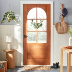 12" Faux Variegated Pothos Hanging Plant - Hearth & Handâ„¢ With Magnolia