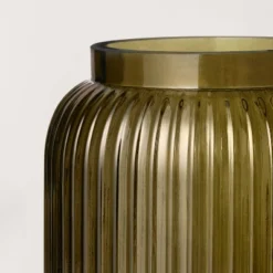 Ribbed Glass Jug Vase Dark Green - Hearth & Hand™ With Magnolia -Home Furnishings Shop GUEST 3b88faa0 254e 4d08 85ce bee525d3cdd2