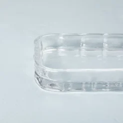 5"x9" Sculpted Glass Vanity Tray Clear - Hearth & Hand™ With Magnolia -Home Furnishings Shop GUEST 48796d66 4831 4c84 a62e 12bb89995810