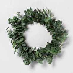 Faux Eucalyptus Wreath - Hearth & Hand™ With Magnolia 9 Faux Eucalyptus Wreath - Hearth & Hand™ With Magnolia -Home Furnishings Shop GUEST 69c452d5 ce0e 424b a992 018b3034bdd8