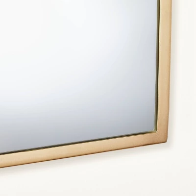 Arched 8" X 16" Metal Frame Wall Mirror Brass Finish - Hearth & Hand™ With Magnolia 5 Arched 8" X 16" Metal Frame Wall Mirror Brass Finish - Hearth & Hand™ With Magnolia - Image 3