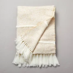 Heathered Stripe Woven Throw Blanket - Hearth & Hand™ With Magnolia -Home Furnishings Shop GUEST 8cec09de b191 4755 8770 2f6189b6592a