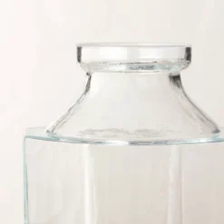 Octagonal Clear Glass Bottle Vase - Hearth & Hand™ With Magnolia 10 Octagonal Clear Glass Bottle Vase - Hearth & Hand™ With Magnolia -Home Furnishings Shop GUEST 99423c65 7cc3 45d1 a0be 06e5f32a1a79