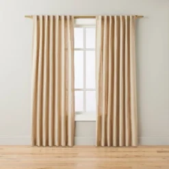 Fleck Stripe Leno Weave Curtain Panel Natural - Hearth & Hand™ With Magnolia -Home Furnishings Shop GUEST 9976e7d5 9983 49c8 a432 f89edf15ed43