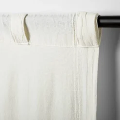 Tonal Texture Curtain Panel Sour Cream - Hearth & Hand™ With Magnolia 11 Tonal Texture Curtain Panel Sour Cream - Hearth & Hand™ With Magnolia -Home Furnishings Shop GUEST a3759400 9398 4b46 97a0 2fba23657e88