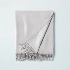 Solid Hemstitch With Fringe Throw Blanket - Hearth & Hand™ With Magnolia 10 Solid Hemstitch With Fringe Throw Blanket - Hearth & Hand™ With Magnolia -Home Furnishings Shop GUEST c7974385 e083 4476 bd38 ee9808ba2f04