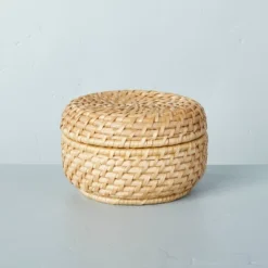 Woven Basket With Lid Natural - Hearth & Hand™ With Magnolia 10 Woven Basket With Lid Natural - Hearth & Hand™ With Magnolia -Home Furnishings Shop GUEST cd13636c be60 427b b7e0 6ad52733400f