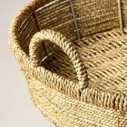 20" Woven Decorative Tray - Hearth & Hand™ With Magnolia -Home Furnishings Shop GUEST d515ff03 17de 447d 9d94 1876548b7ef1