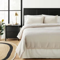 Slub Center Stripe Comforter Set - Hearth & Hand™ With Magnolia 7 Slub Center Stripe Comforter Set - Hearth & Hand™ With Magnolia -Home Furnishings Shop GUEST f2667ca1 8c6b 4952 ac47 8de55103570d